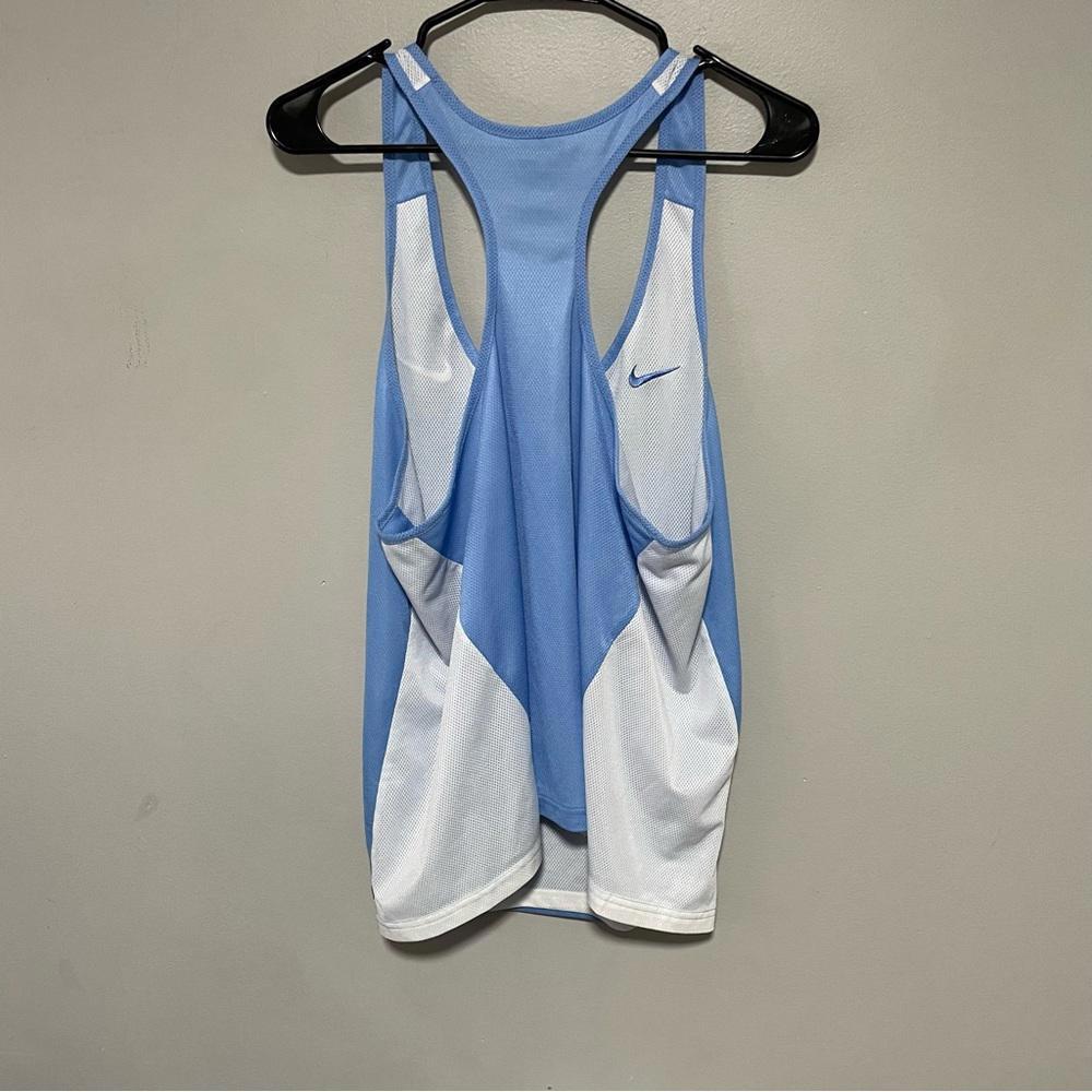 Nike Blue Racerback Tank Top - Picture 3 of 3